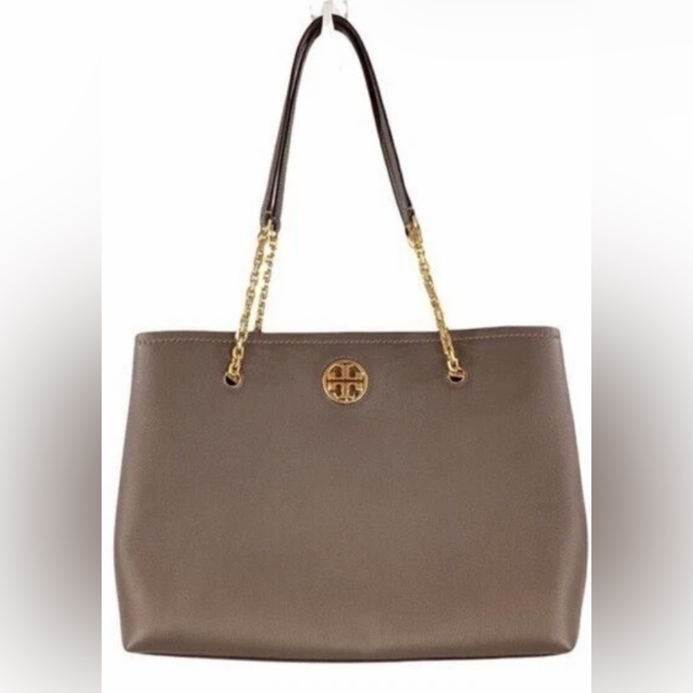 Tory Burch Carson Tote in Silver Maple 🍁 - See Notes